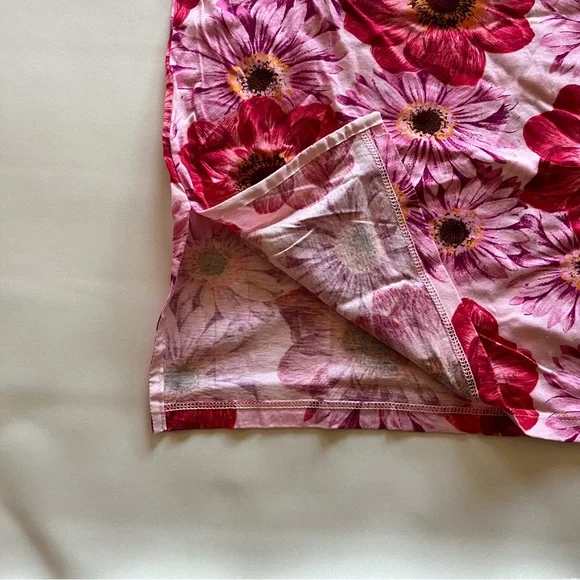 KENZO Vintage Japanese Pink Floral T-Shirt - Picture 7 of 7